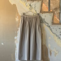 holk paper cross gather skirt