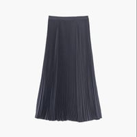 Graphpaper -WOMENS- Satin Pleats Skirt
