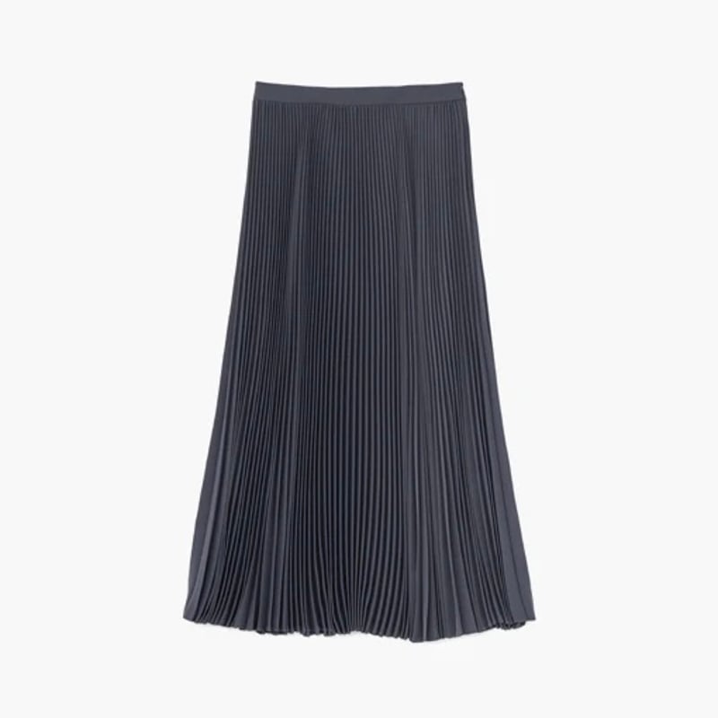 【美品】Graphpaper Satin Pleats Skirt size00 BASIC] Satin Pleats Skirt – Graphpaper KYOTO｜グラフペーパー