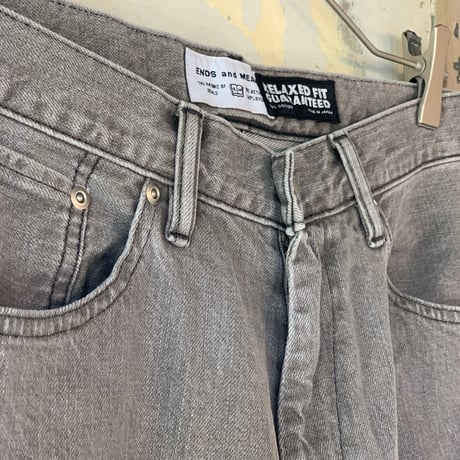 ENDS AND MEANS Relaxed fit 5 Pockets Denim Washed
