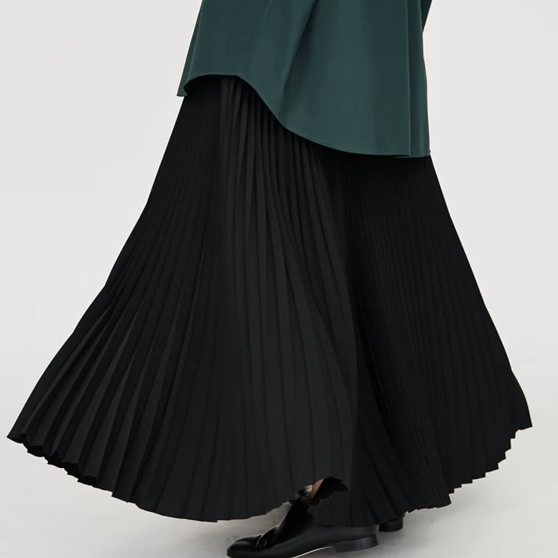 Graphpaper -WOMENS- Satin Pleats Skirt | ERA.