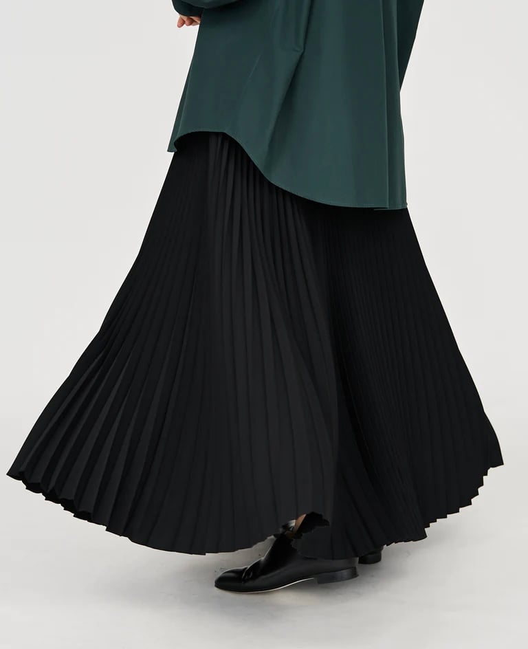 【美品】Graphpaper Satin Pleats Skirt size00 Graphpaper -WOMENS- Satin Pleats Skirt | ERA.