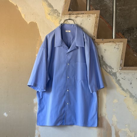 awasa awasa open collar s/s shirt