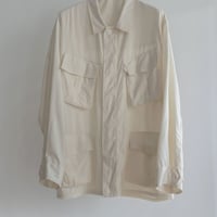 S H SH-FTGJ-025 FATIGUE SHIRT(WOOL/SILK)