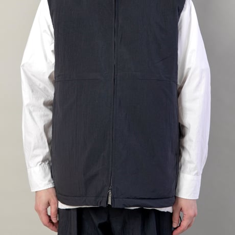 SHRINK TAFFETA PADDED VEST