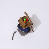 BUBBLE CALF ROUND VERY MINI WALLET
