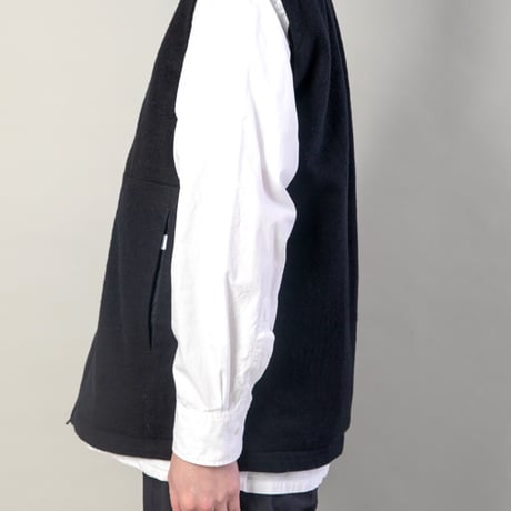 SHUKUJU WOOL PADDED VEST