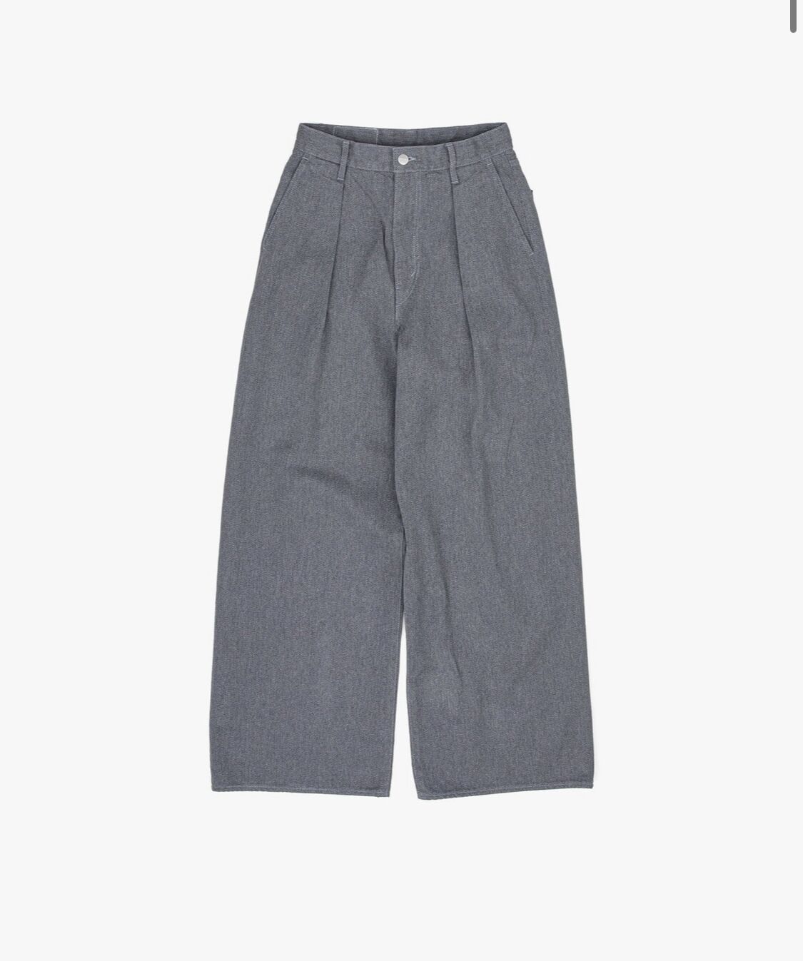 グラフペーパー Colorfast Denim Two Tuck Pants 1 Graphpaper) Colorfast Denim Two Tuck Tapered Pants 24SS