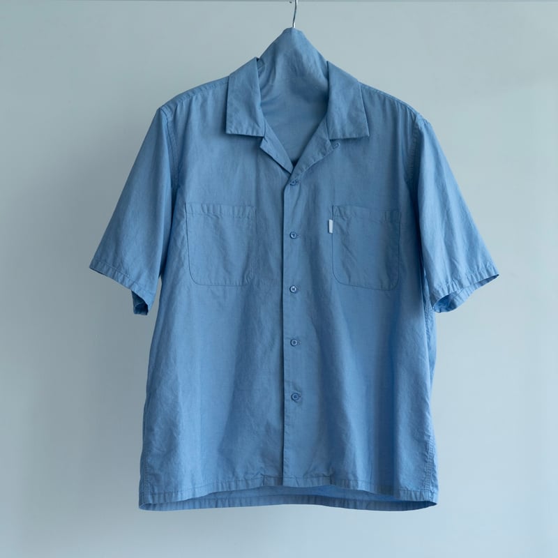 CLASSIC LOGO S/S OPEN COLLAR SHIRT 舐達麻 L（CLASSIC LOGO S/S OPEN 