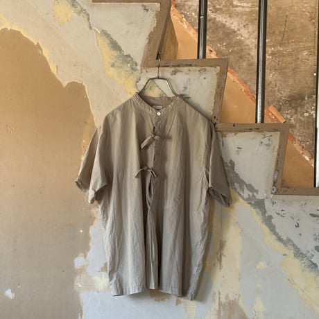 holk paper cross bow blouse