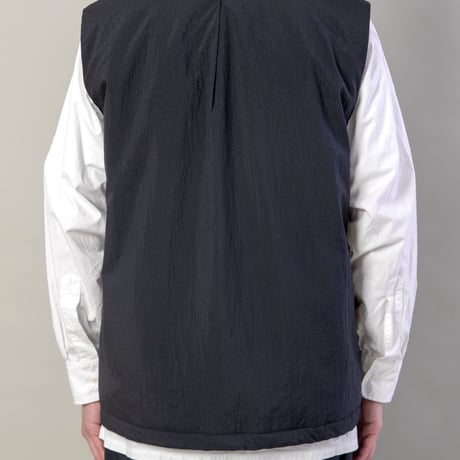 SHRINK TAFFETA PADDED VEST