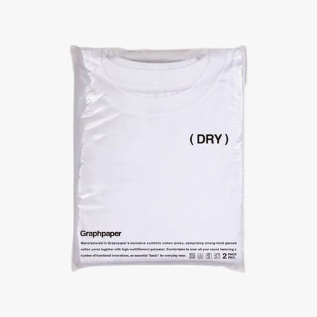 Graphpaper DRY 2-Pack Crew Neck Tee