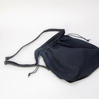 SHUKUJU WOOL BIG RED CROSS APRON BAG
