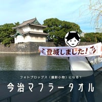 「登城しました！」今治マフラータオル　※宅配便での発送