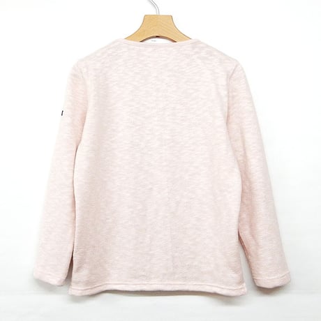 【Tieasy】ティージー / オーガニックコットンボートネックシャツ  Powder Pink ＊24SS New Color