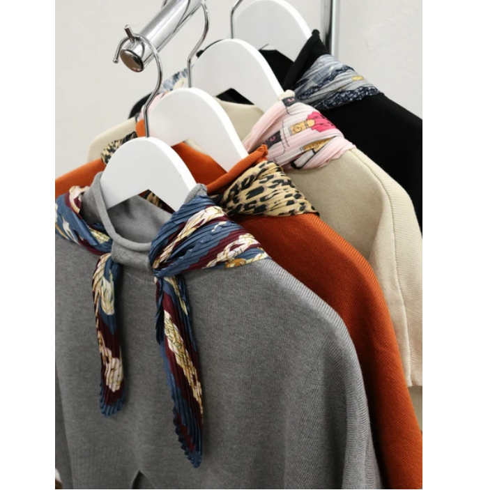 th products ニットスカーフ スカーフ付が嬉しい♪ニットケープ | 服地とお仕立てのサカモト