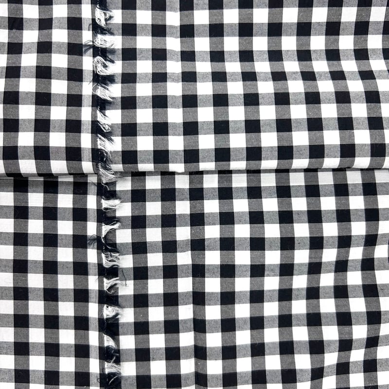 1カットのみ】綿シルクギンガムチェック | 服地とお仕立てのサカモト