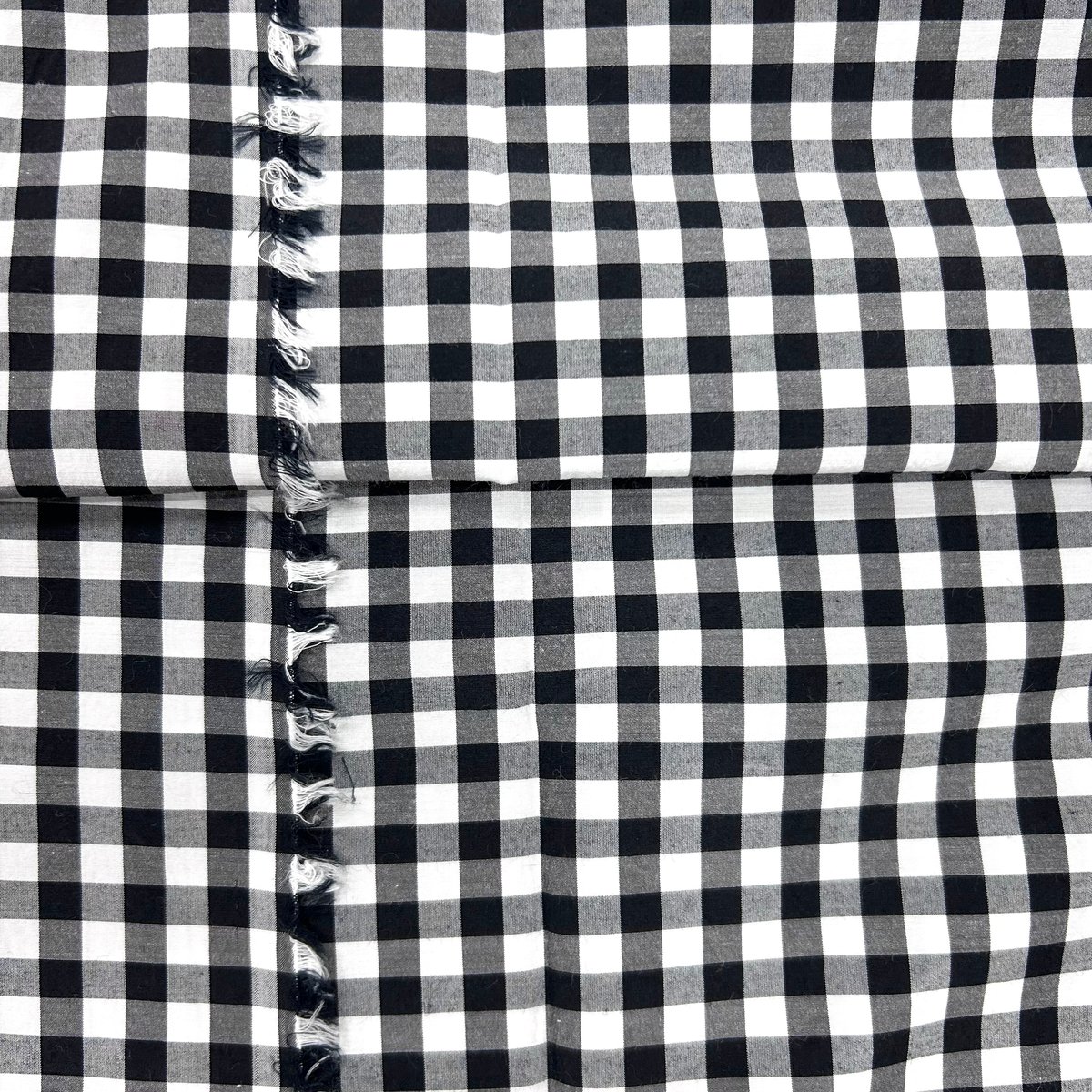 1カットのみ】綿シルクギンガムチェック | 服地とお仕立てのサカモト