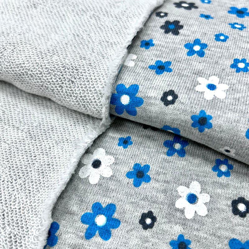 葉柄プリントの水色ムームー 葉柄プリントの水色ムームー 大阪最