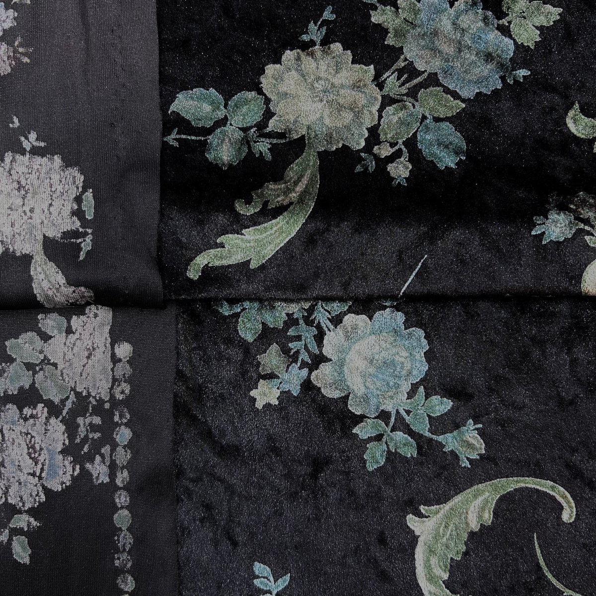 【AMERI】黒地 花柄 サロペット □10日内発送□【再販】「贅沢な大人のカジュアルスタイルに。一