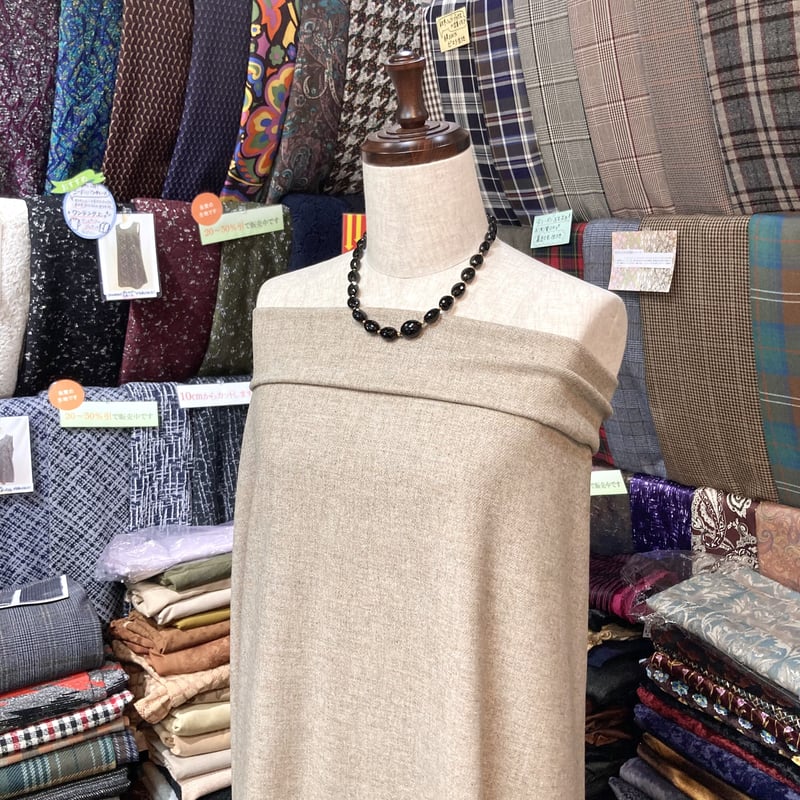 10㎝からカットOK】尾州産リサイクルウールツイード | 服地とお