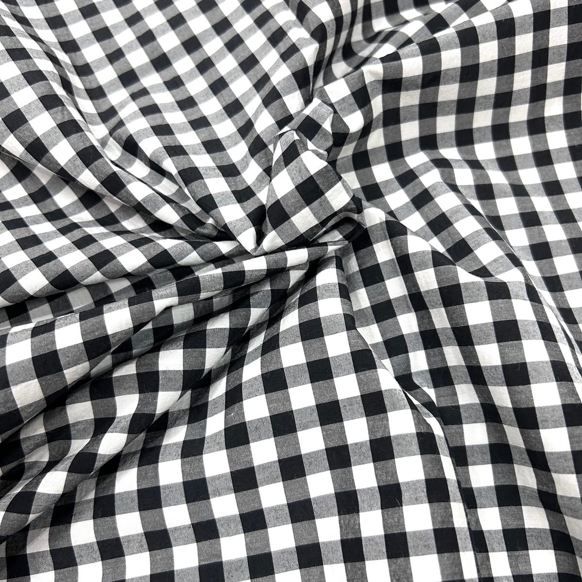 1カットのみ】綿シルクギンガムチェック | 服地のサカモト