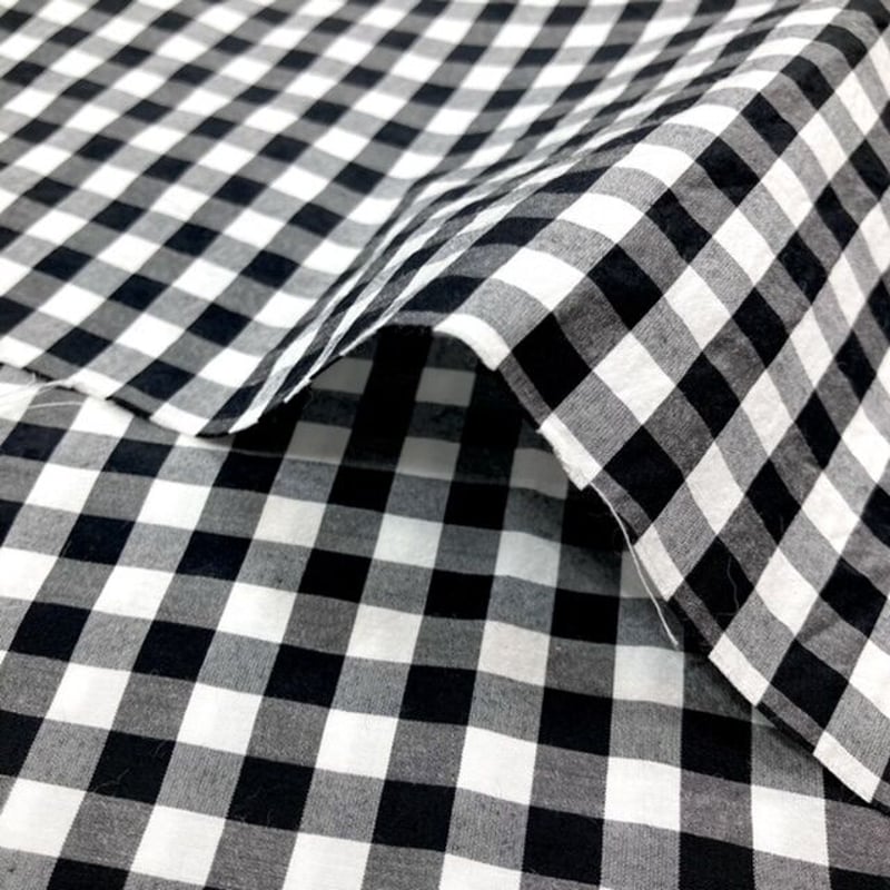 1カットのみ】綿シルクギンガムチェック | 服地とお仕立てのサカモト