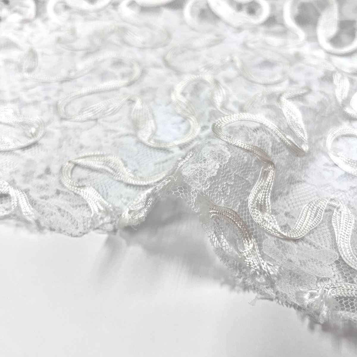 ジャンクジャーナル素材☆錆×カラフル染めチュールレース2M①