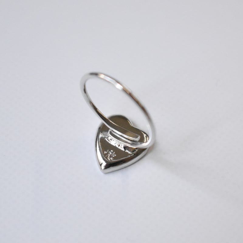 shell heart ring M | ISRIE