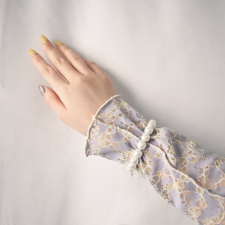 glass pearl bracelet M