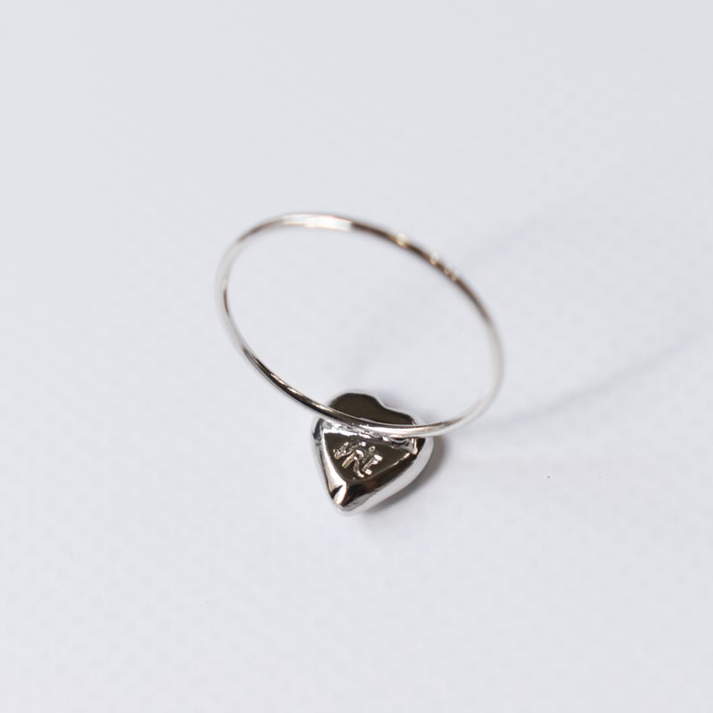 shell heart ring S | ISRIE