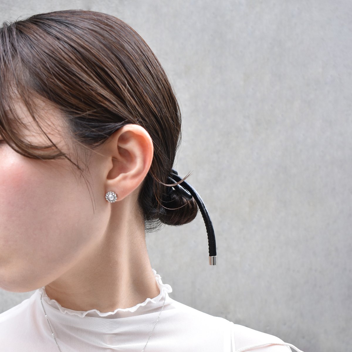 himie weeksdays 輪なげピアス（PT ／シングル） 新品 輪なげピアス - himie - weeksdays