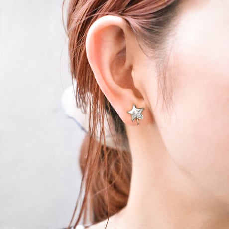 torori melt star pierce / earring