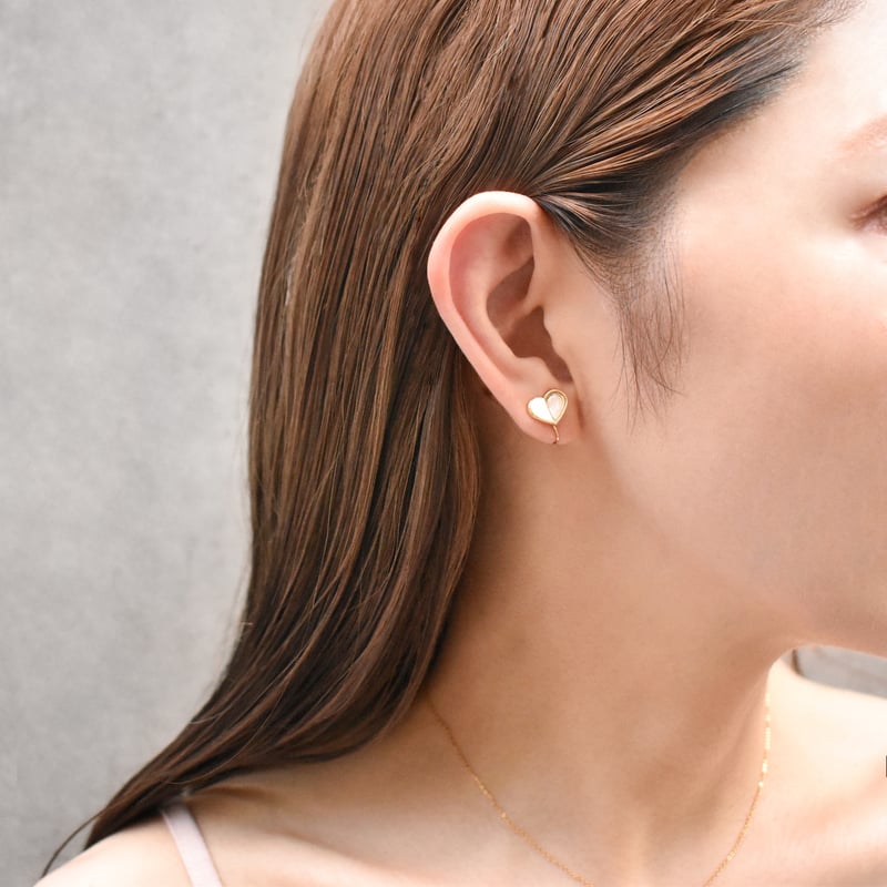 half shell heart pierce | ISRIE