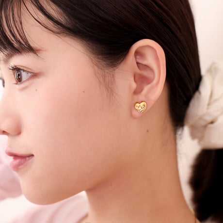 torori melt heart pierce / earring