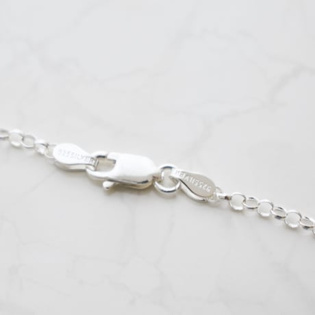 silver925 round chain necklace