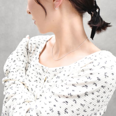 silver925 ball chain necklace