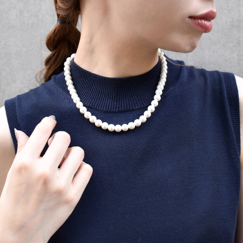 silver925 shell pearl necklace | ISRIE silver925 shell pearl necklace | ISRIE