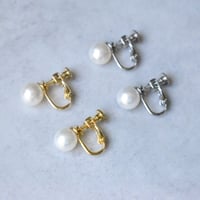 shell pearl earring XS - LL
