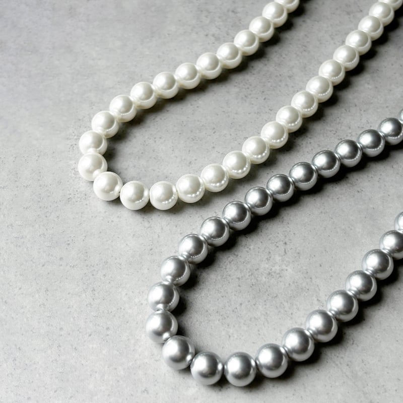 silver925 shell pearl necklace | ISRIE