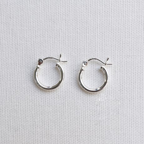 silver925 simple hoop pierce S