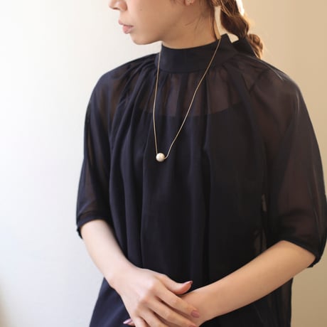 shiny pearl necklace
