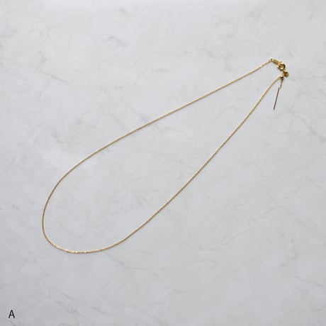 mirror cut necklace