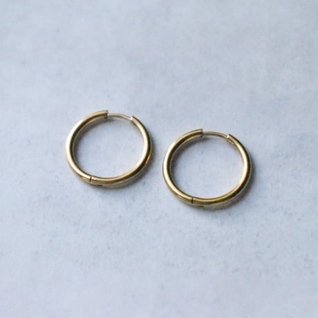 stainless hoop pierce M