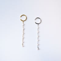 pearl chain earcuff