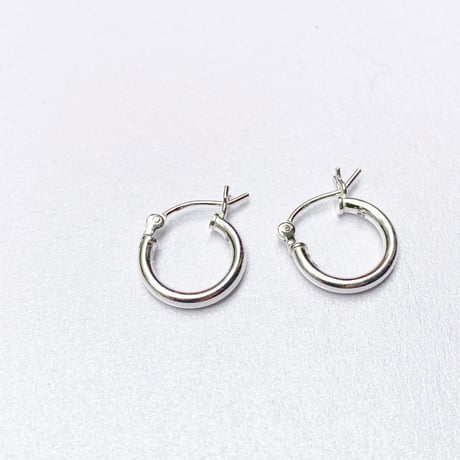 silver925 simple hoop pierce S