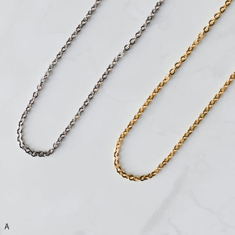 mirror cut necklace