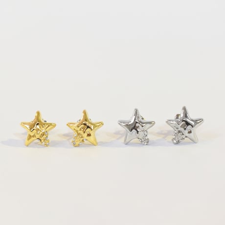 torori melt star pierce / earring