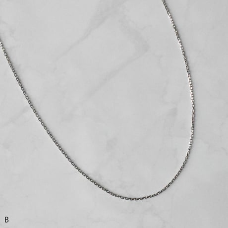 mirror cut necklace