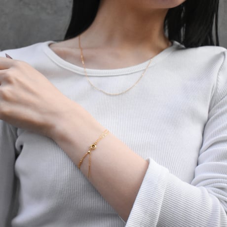 mirror cut bracelet